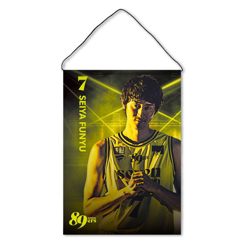 受注販売】選手タペストリー 2025-26｜仙台89ERS｜B.LEAGUE（Bリーグ